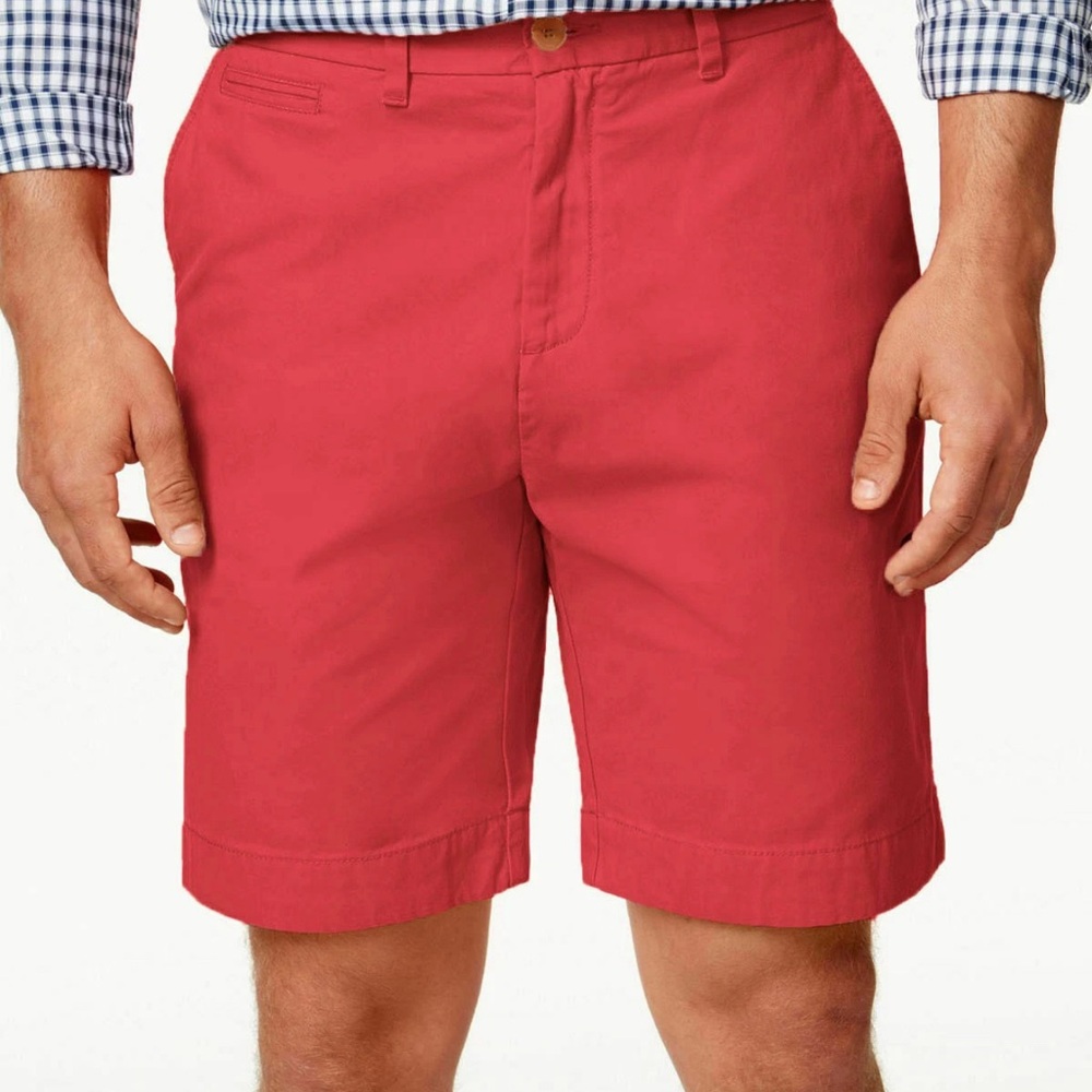 Tommy Hilfiger Men's Classic Fit Flat Front Shorts 38